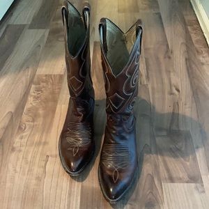 Dan Post leather cowboy boots
